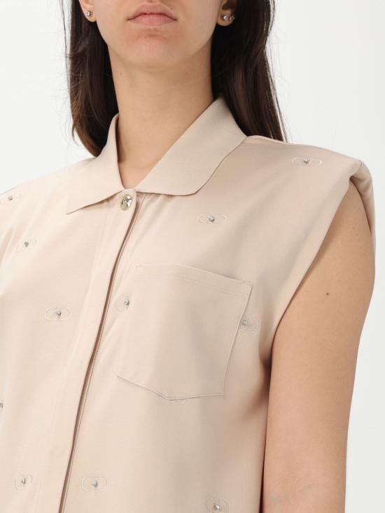 25SS 리우조 미디 원피스 TA5191J5942 41209 Beige - LIU JO