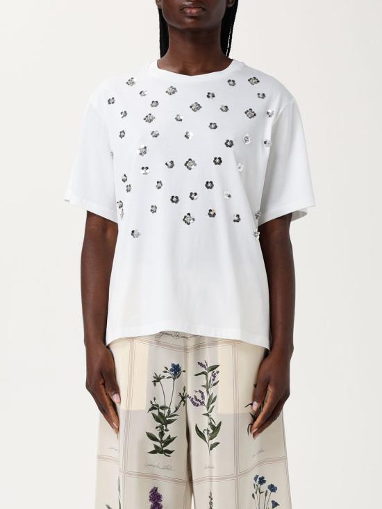 25SS 위켄드막스마라 반팔 티셔츠 2515971041600 005 Beige