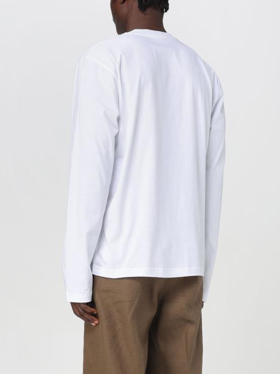 25FW 모스키노 긴팔 티셔츠 12040241 1001 White - MOSCHINO
