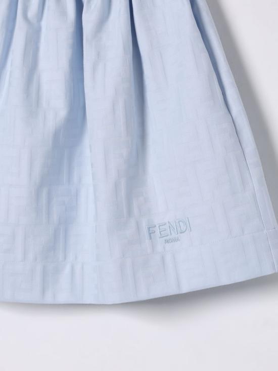 25FW [키즈] 펜디 스커트 JFE163AS64 F1QYB Blue - FENDI
