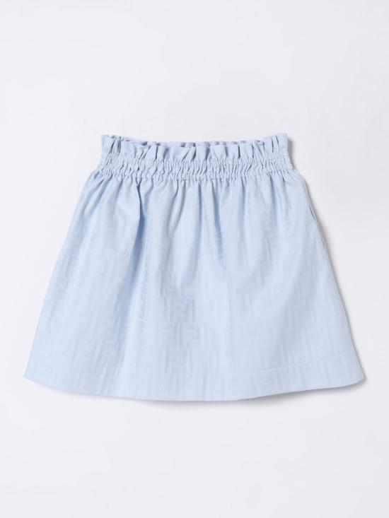 25FW [키즈] 펜디 스커트 JFE163AS64 F1QYB Blue - FENDI