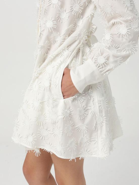 25SS 엠에스지엠 숏 원피스 3841MDA39257121 01 White - MSGM