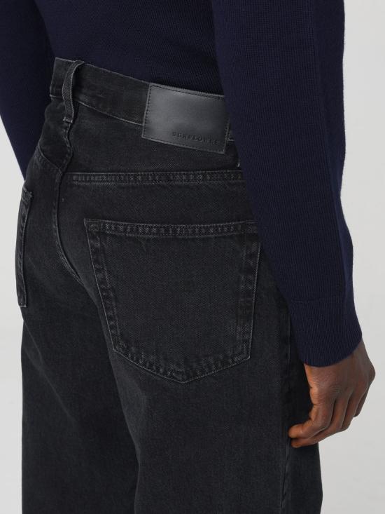 25FW 선플라워 데님 팬츠 5094 BLACKWASHED Black - SUNFLOWER