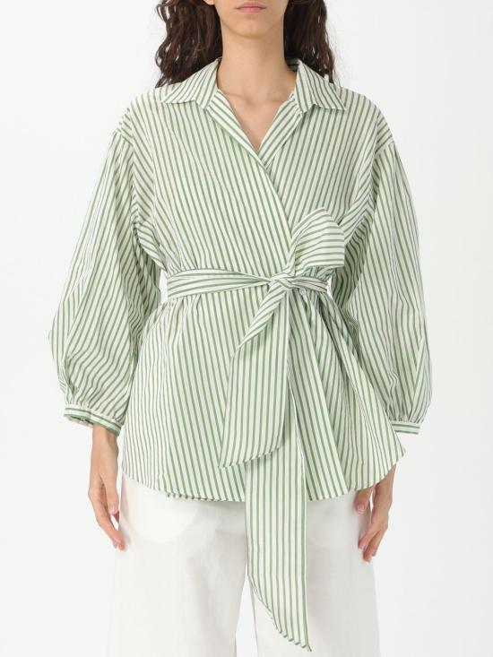 25SS 위켄드막스마라 블라우스 2515111142600 008 Striped