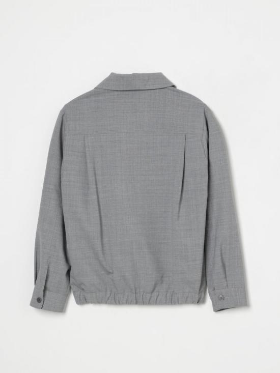 25FW [키즈] 지방시 셔츠 H30693 A47 Grey - GIVENCHY