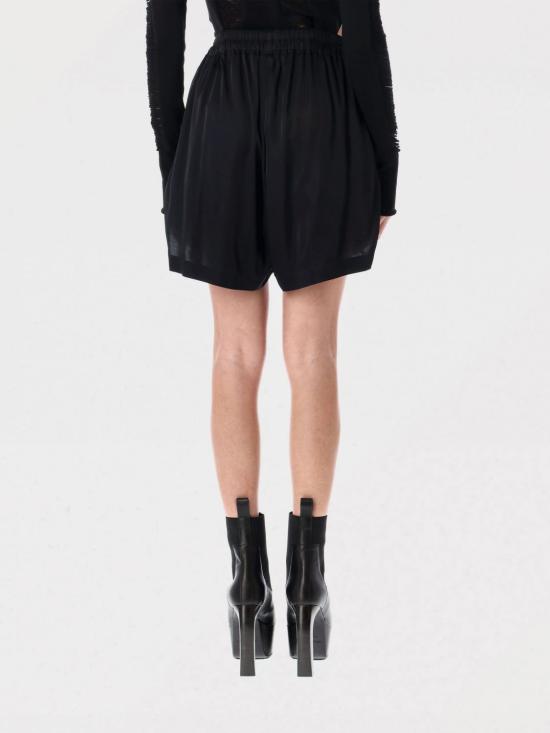 25SS 릭 오웬스 숏팬츠 RO01E7377SCH 09 Black - RICK OWENS