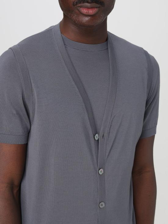 25FW 드루모어 베스트 D0GN108 669 Grey - DRUMOHR