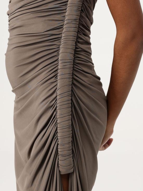 25SS 알라이아 롱 원피스 AA9R1408J050A 755 Grey - ALAIA