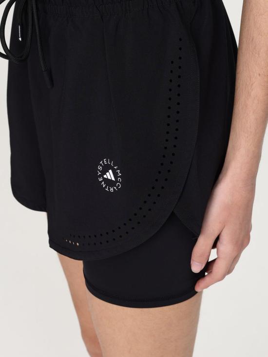 25SS 아디다스 바이 스텔라매카트니 숏팬츠 IB6824 Black - ADIDAS BY STELLA MCCARTNEY