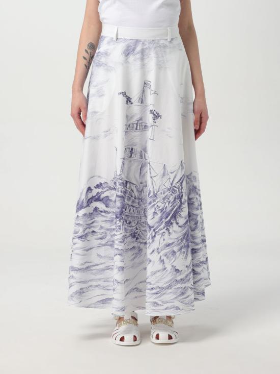 25SS 모스키노 스커트 01440450 2002 White