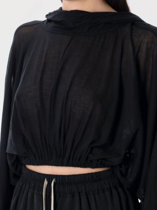 25SS 릭 오웬스 터틀넥 RO01E7278UC 09 Black - RICK OWENS