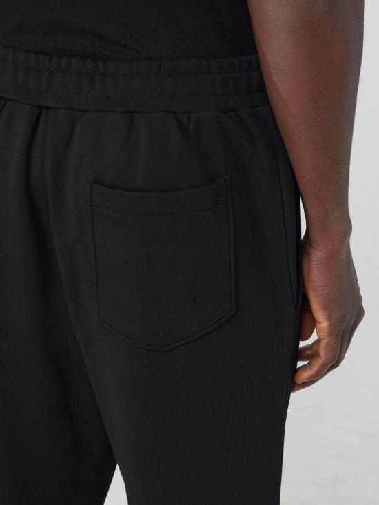 25FW 모스키노 트레이닝/조거 팬츠 03450228 1555 Black - MOSCHINO