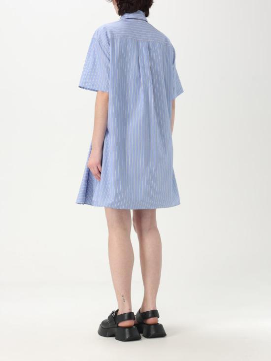 25SS 마르니 롱 원피스 ABMA1379S0UTC455 STB61 Blue - MARNI