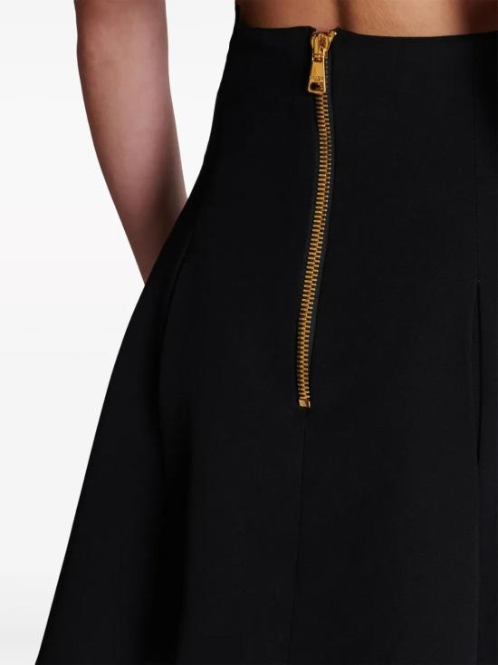  발망 미디 스커트 CF0LB028VB00 - BALMAIN