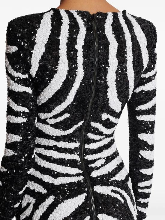  발망 숏 원피스 DFAR9344PC52 - BALMAIN