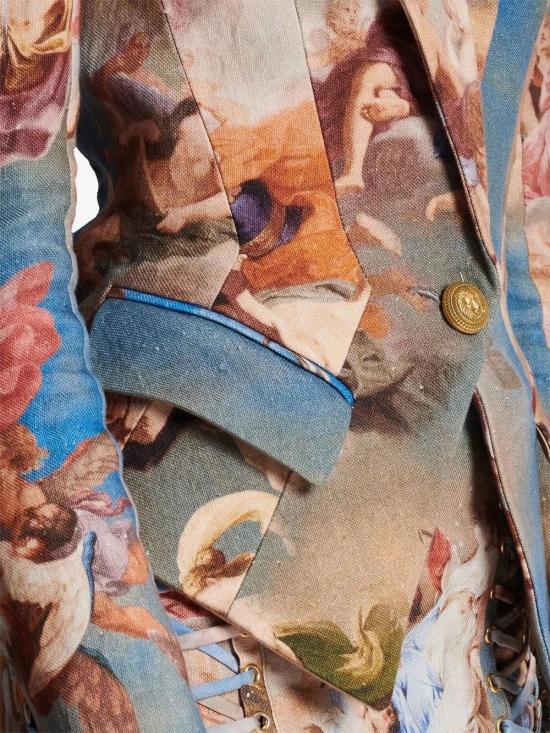  발망 수트 자켓 AF0SE008HB18 - BALMAIN