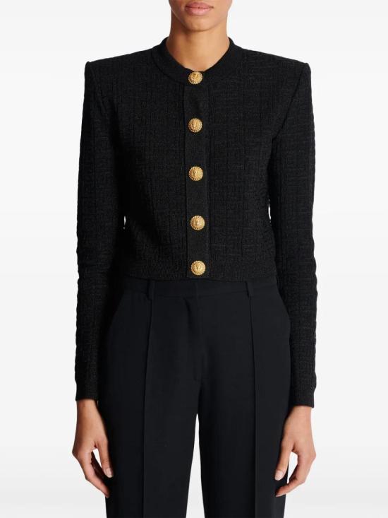  발망 가디건 EF1KL196KI24 - BALMAIN