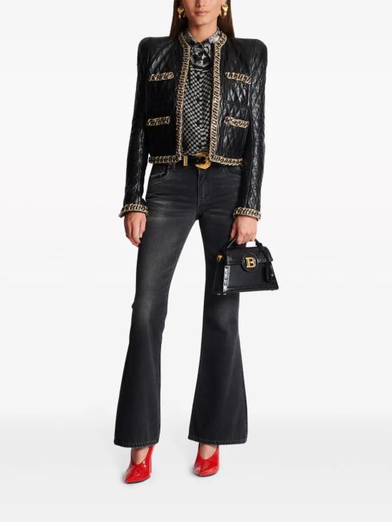  발망 데님 팬츠 CF1MJ120DE02 - BALMAIN