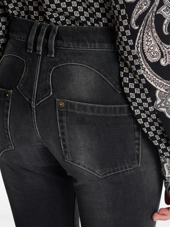  발망 데님 팬츠 CF1MJ120DE02 - BALMAIN