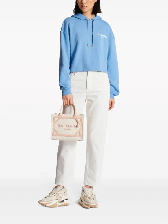  발망 스트레이트 팬츠 CF1MI025DB69 - BALMAIN