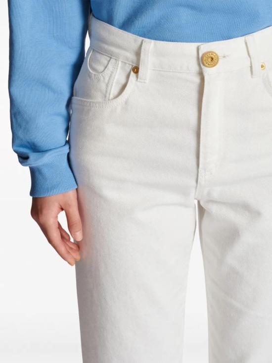  발망 스트레이트 팬츠 CF1MI025DB69 - BALMAIN