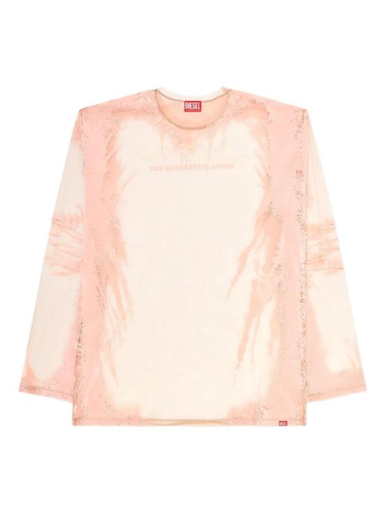  디젤 반팔 티셔츠 A197180AFBM pink