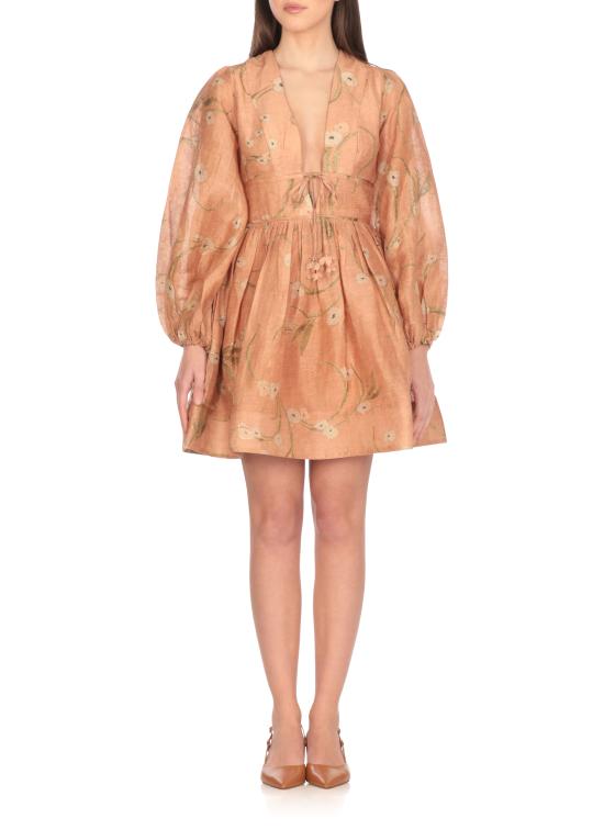 25SS 짐머만 숏 원피스 3761DS251 DAFLO Pink - ZIMMERMANN