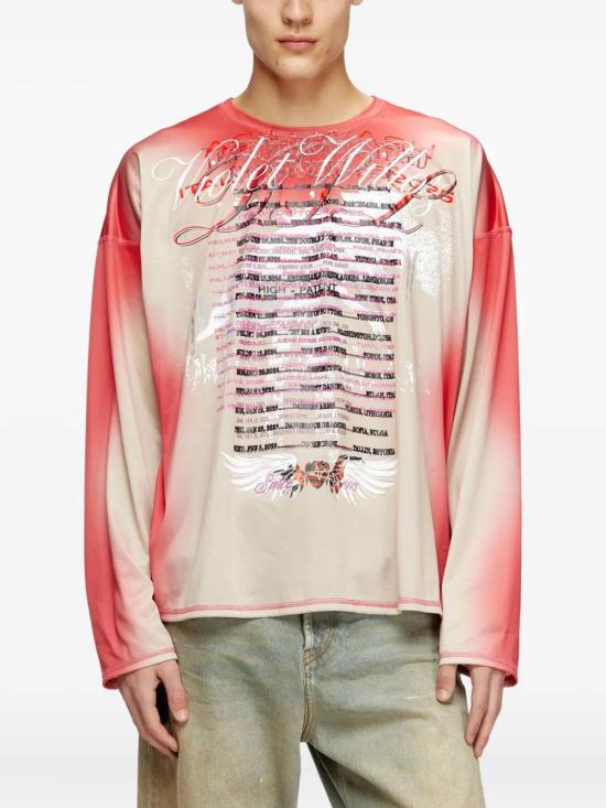  디젤 긴팔 티셔츠 A197200HGBN - DIESEL