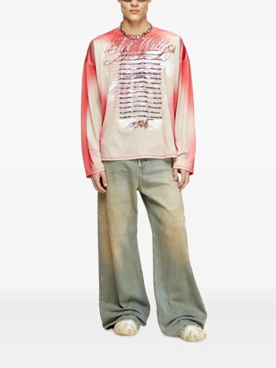  디젤 긴팔 티셔츠 A197200HGBN - DIESEL