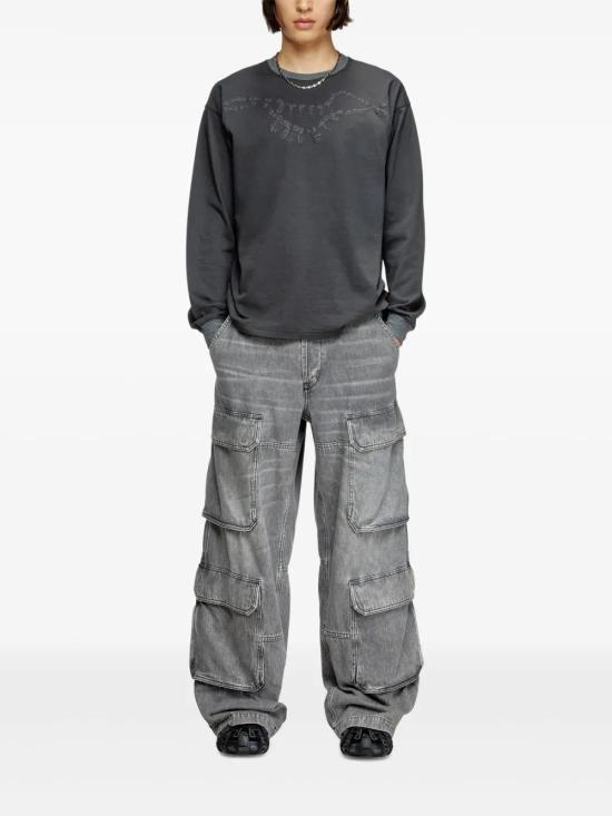  디젤 긴팔 티셔츠 P015440SPCB - DIESEL