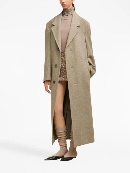  아미 코트 H23FCO307WV0015 beige - AMI