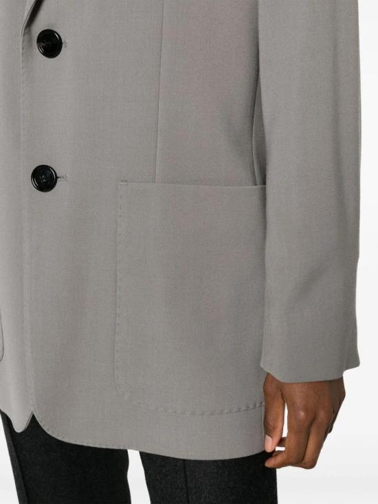  아미 수트 자켓 H23FBV005VI0007 grey - AMI