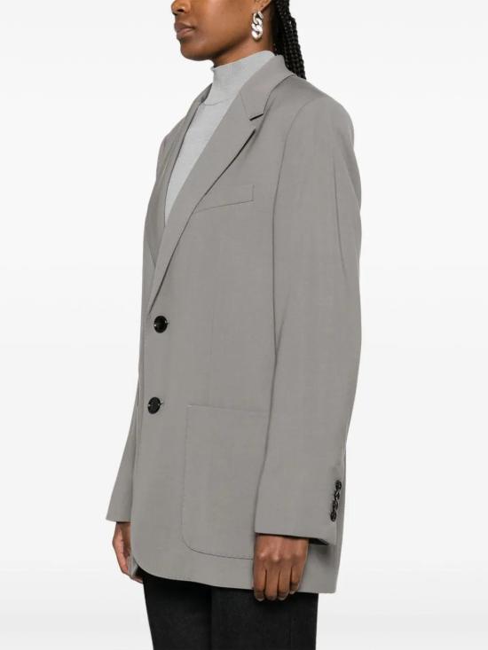  아미 수트 자켓 H23FBV005VI0007 grey - AMI