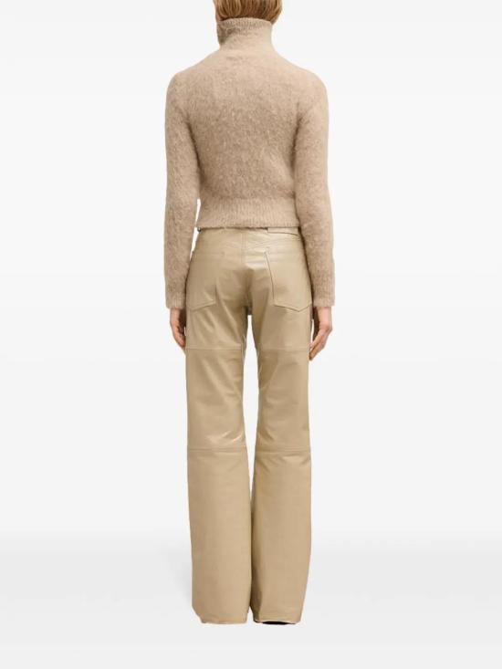  아미 스트레이트 팬츠 E25FTR514LH0045 sand beige - AMI