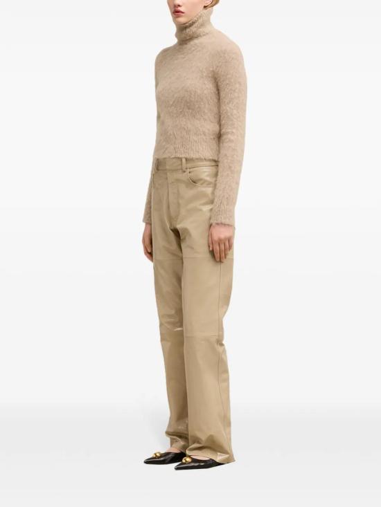  아미 스트레이트 팬츠 E25FTR514LH0045 sand beige - AMI