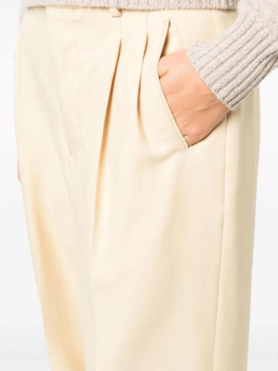  아미 수트 팬츠 H23FTR508WV0026 yellow - AMI