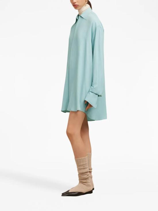  아미 숏 원피스 H23FDR401AC0004 blue - AMI