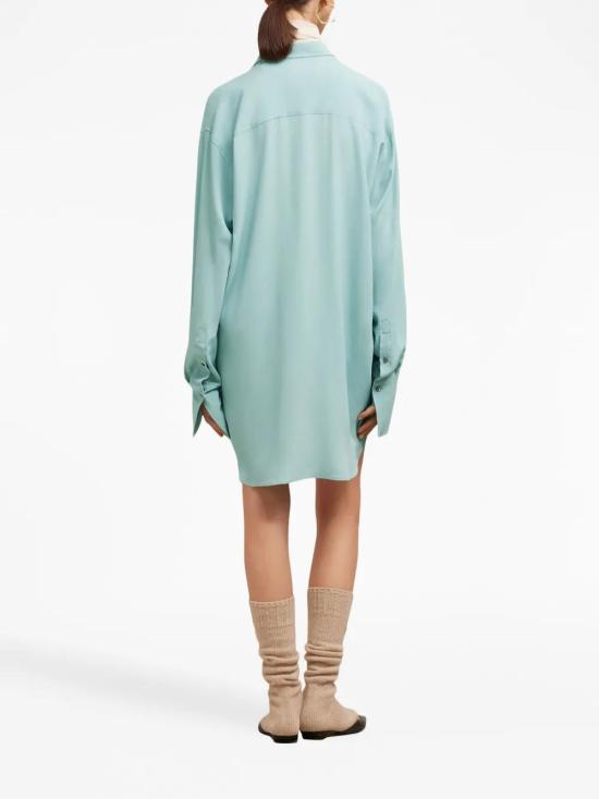  아미 숏 원피스 H23FDR401AC0004 blue - AMI