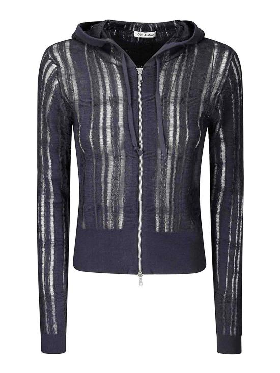  아워레가시 가디건 W2253CWWASHEDNAVY Dark Blue