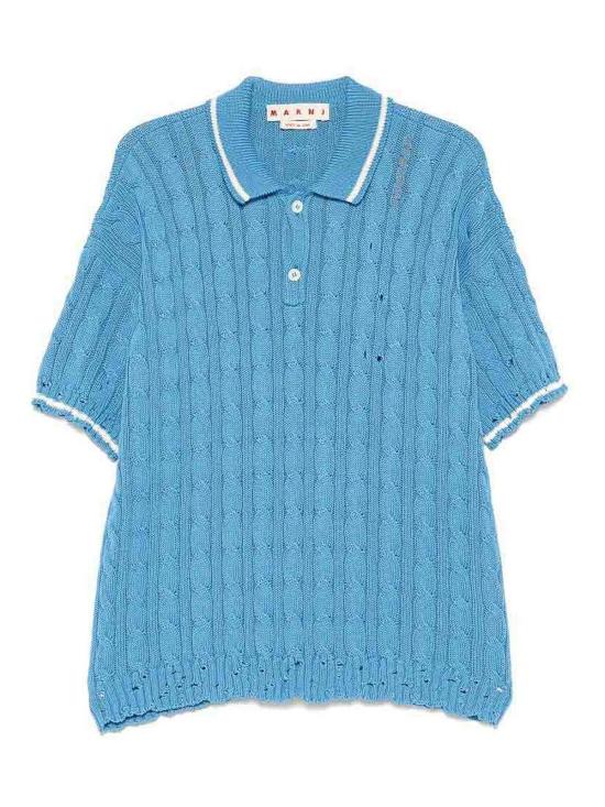 26SS 마르니 스웨터 UFC656POMG0071EQ00B52 Blue