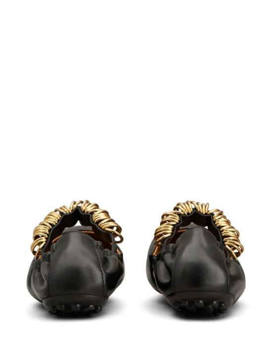  토즈 플랫 슈즈 XXW0HI0JJ10U1OB999 Black - TODS