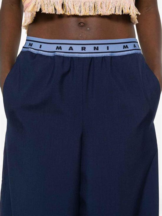  마르니 팬츠 TW839PAMA0546SU00B81 Blue - MARNI