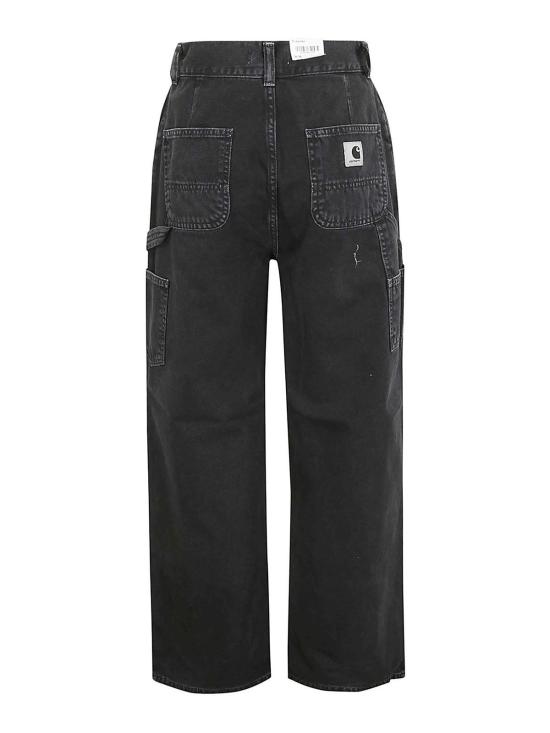  칼하트 스트레이트 팬츠 I033142894J Black - CARHARTT