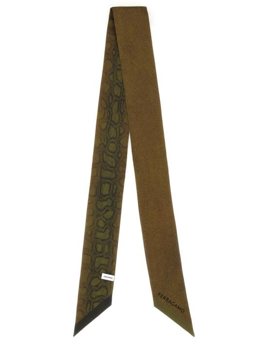 25SS 살바토레 페라가모 머플러/스카프 780133 320980002 GREEN
