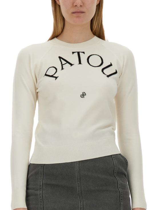 25SS 파투 스웨터 KN110 8045001W WHITE - PATOU