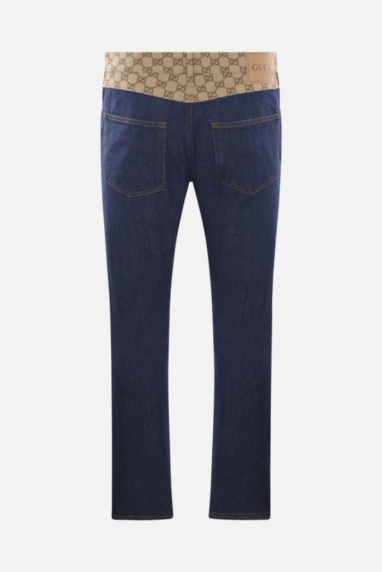 25SS 구찌 테이퍼드 데님 팬츠 819255XDC8F4759 DOM - GUCCI