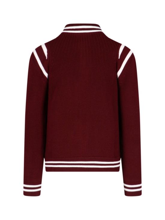 25SS 구찌 가디건 814682XKEJ26419 RED DOM - GUCCI