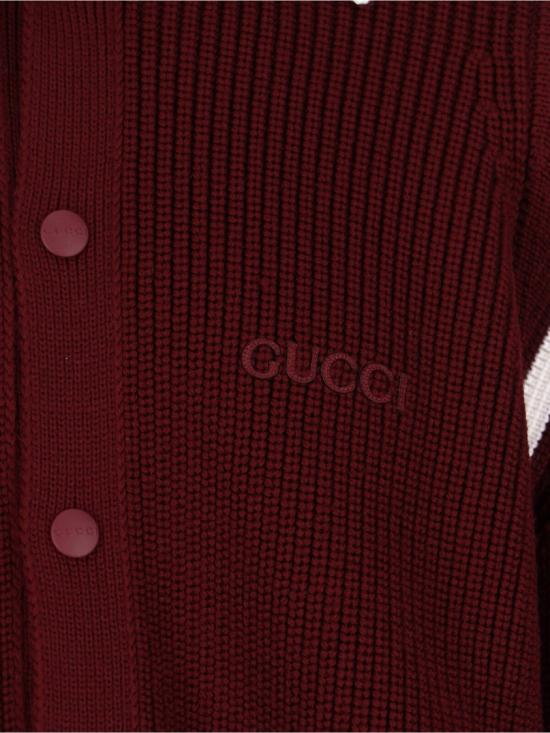 25SS 구찌 가디건 814682XKEJ26419 RED DOM - GUCCI