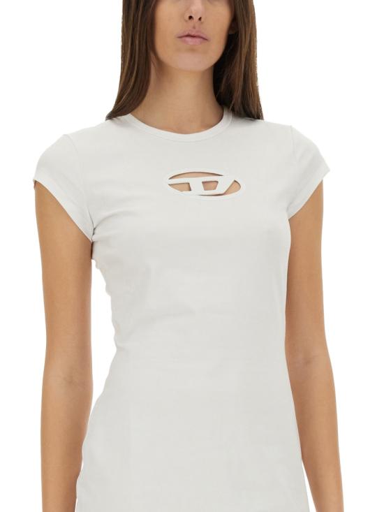 25SS 디젤 미디 원피스 A06270 0AFAA100 WHITE - DIESEL