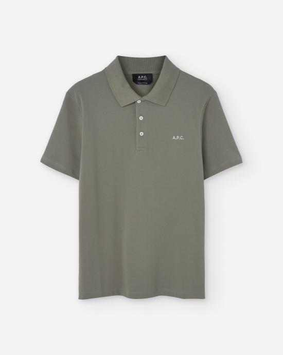 25SS 아페쎄 폴로 티셔츠 COGWZH26342KAE GRAY GREEN DOM